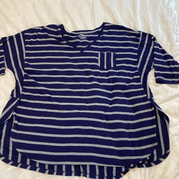 LANE BRYANT STRIPED TOP  PLUS SIZE 18/20 - Picture 1 of 6